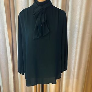 Elegant Blue Women's Blouse